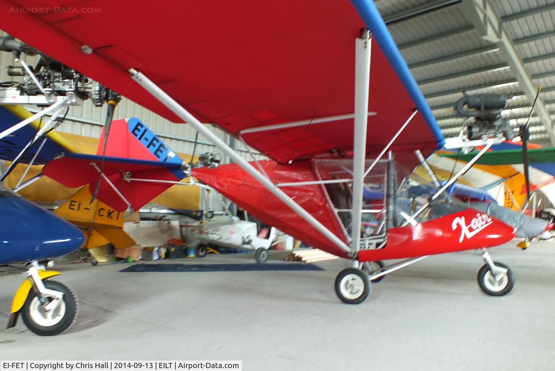 EI-FET, 2000 Raj Hamsa X-Air 502T C/N 523, at Limetree Airfield, Portarlington, Ireland