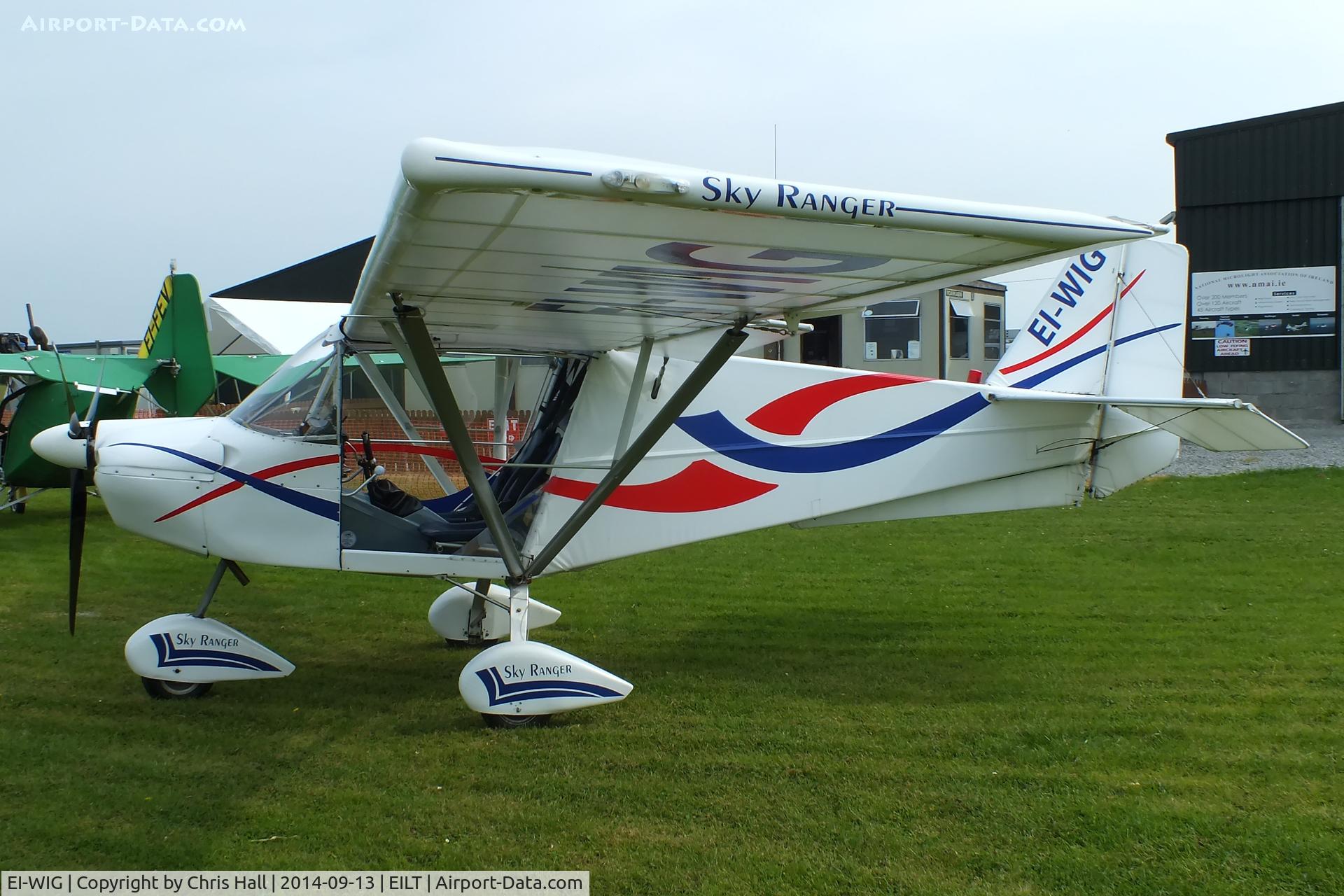EI-WIG, 2007 Best Off Skyranger 912 C/N SKR0504608, at Limetree Airfield, Portarlington, Ireland