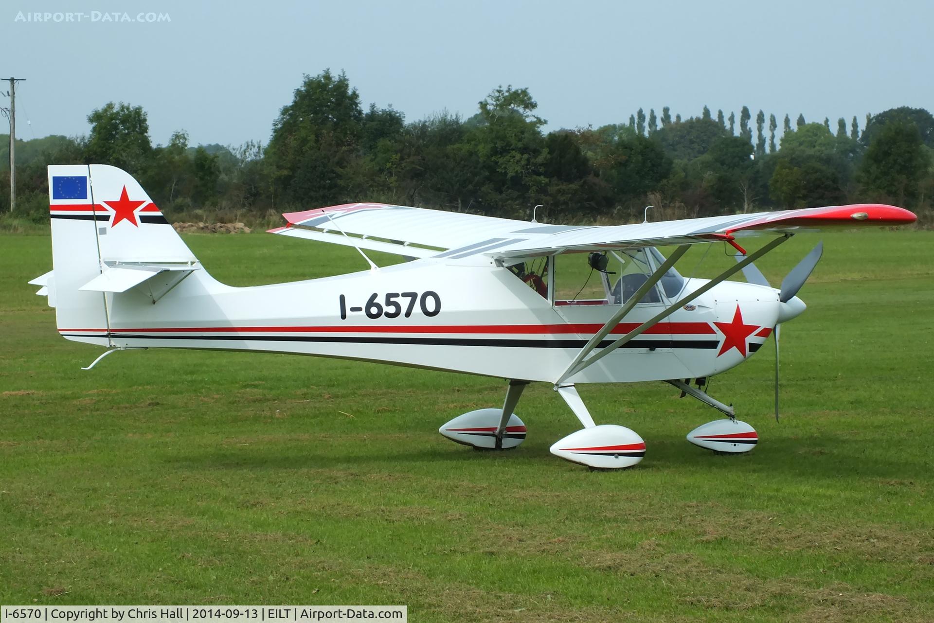 I-6570, Aeropro Eurofox 912 C/N 11301, at Limetree Airfield, Portarlington, Ireland
