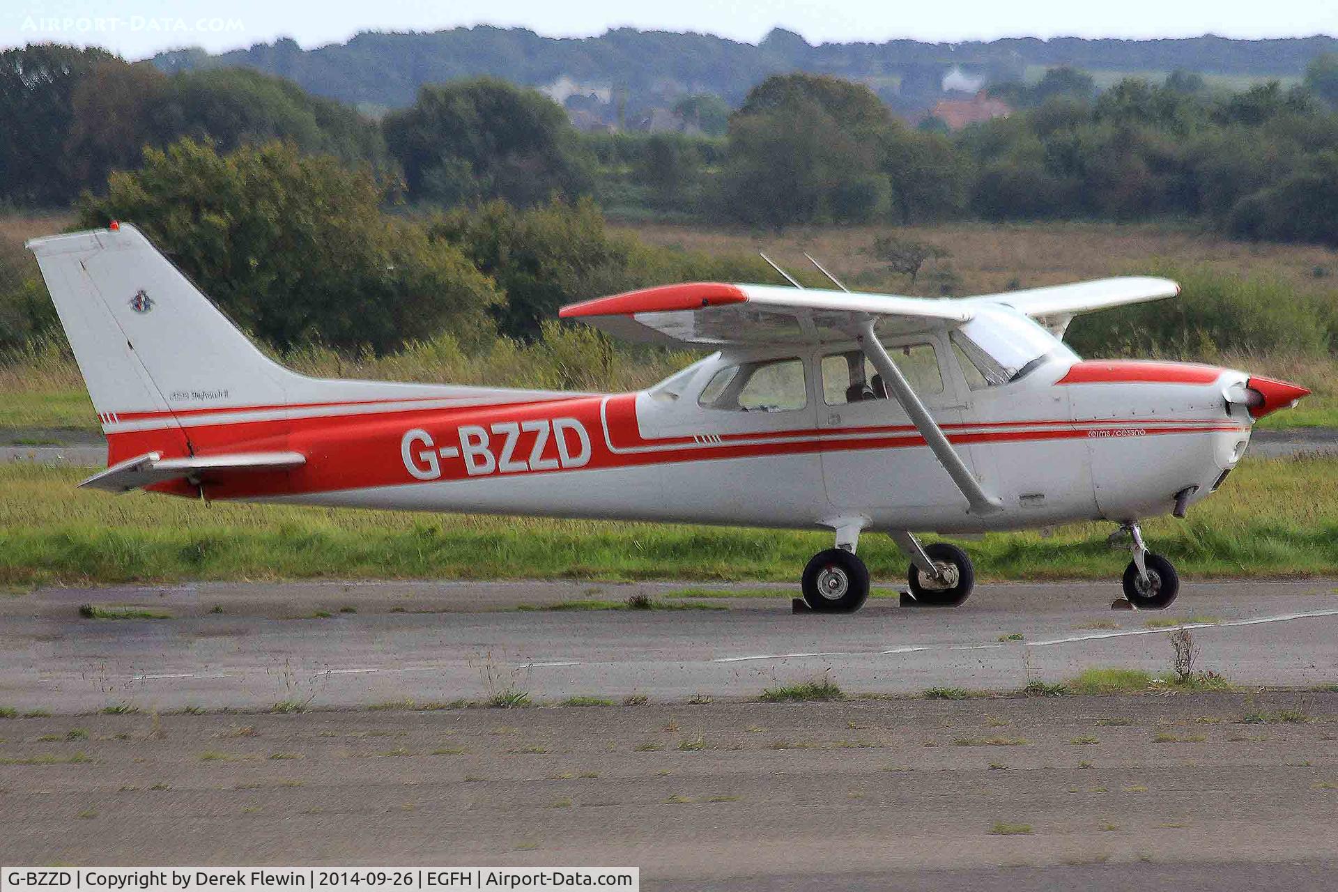 G-BZZD, 1976 Reims F172M Skyhawk Skyhawk C/N 1436, Visiting Skyhawk, Bodmin based, previously G-BDPF, seen visiting EGFH for the weekend.