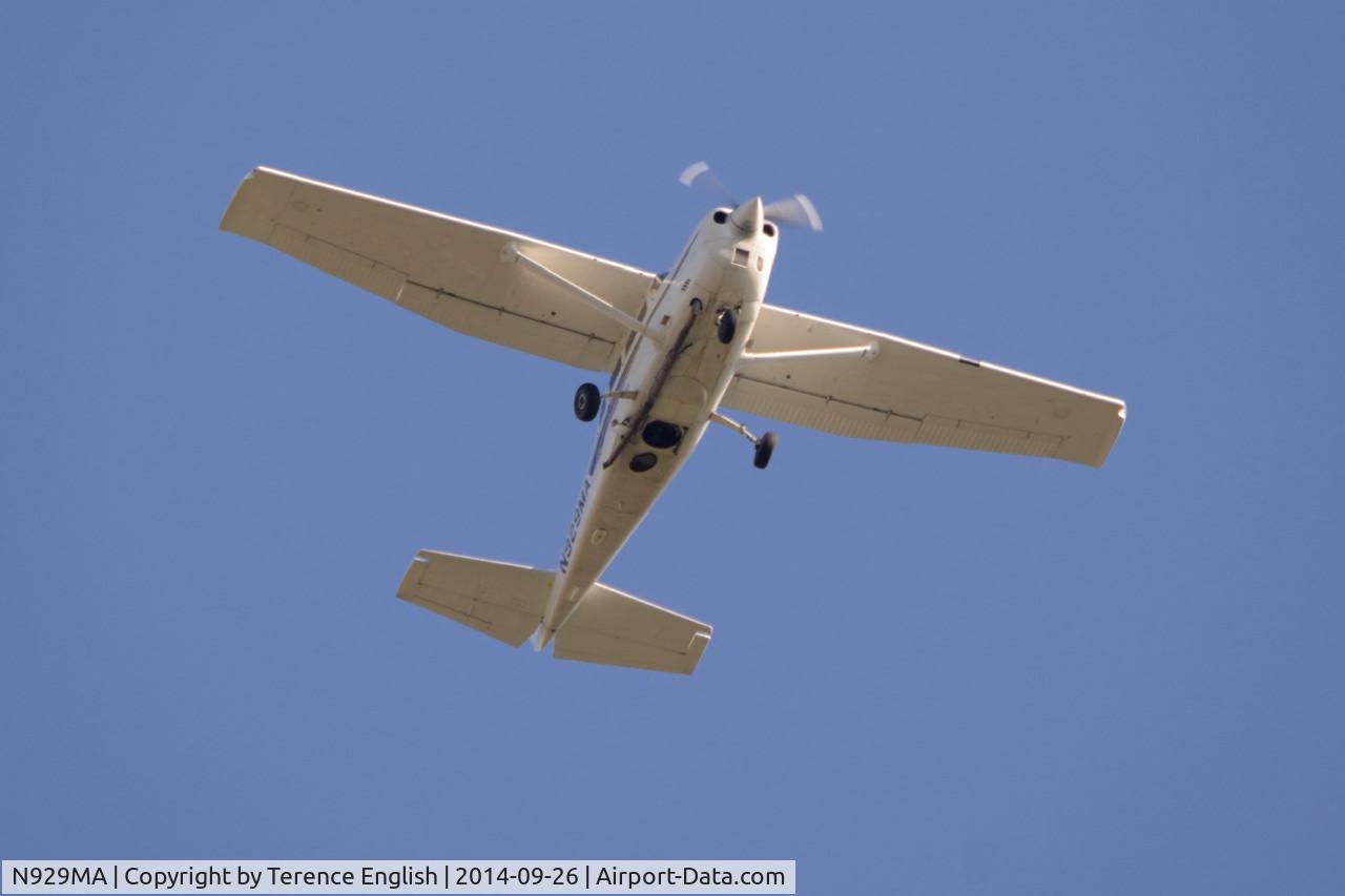 N929MA, 1999 Cessna T206H Turbo Stationair C/N T20608107, Cessna  T206H, spotted flying back and forth track above Hall farm Estate, Sunderland U.K.