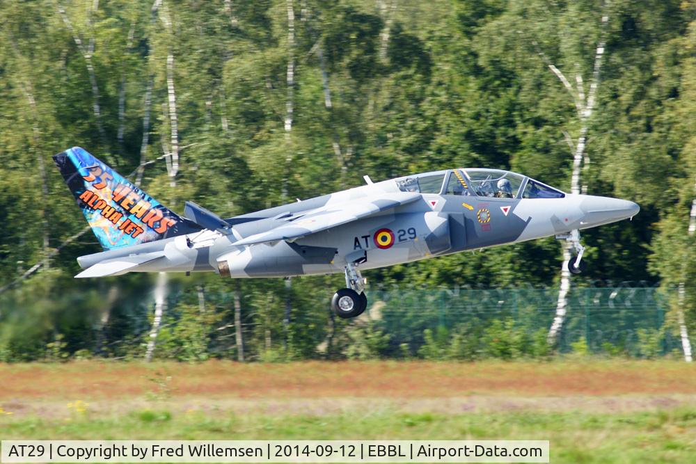 AT29, Dassault-Dornier Alpha Jet 1B C/N B29/1139, 35th Alphajet anniversary mks