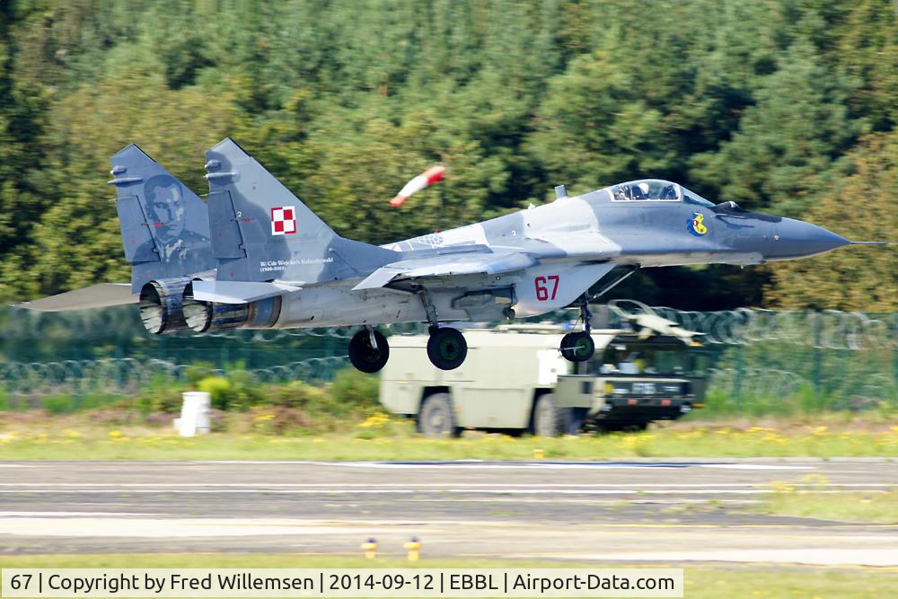 67, Mikoyan-Gurevich MiG-29 C/N 2960526367/3814, 
