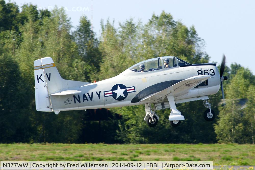N377WW, 1954 North American T-28B Trojan C/N 200-140, 