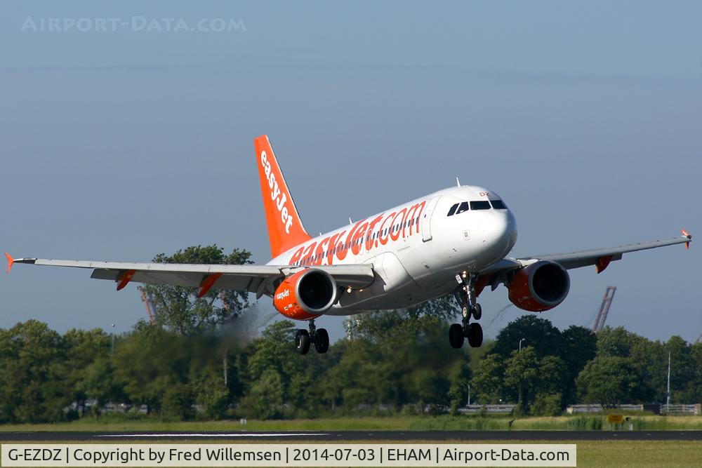 G-EZDZ, 2009 Airbus A319-111 C/N 3774, Easyjet