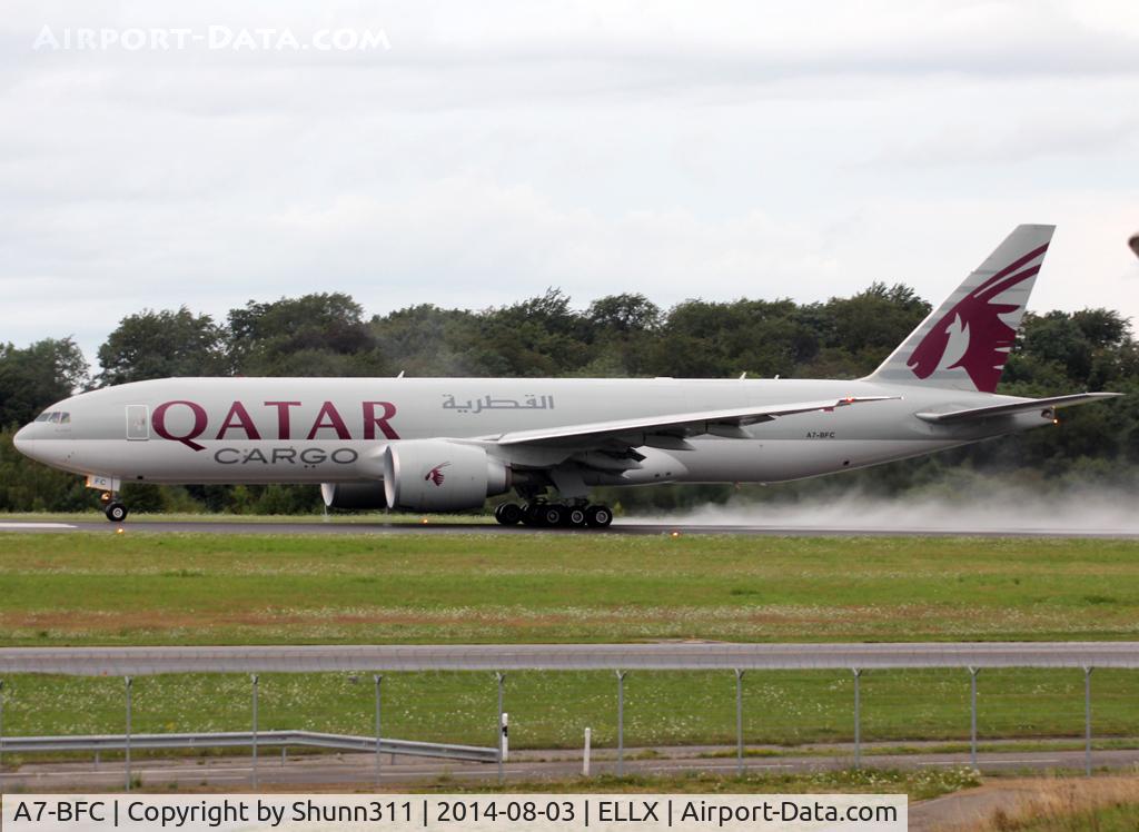 A7-BFC, 2011 Boeing 777-FDZ C/N 36099, Taking off from rwy 06