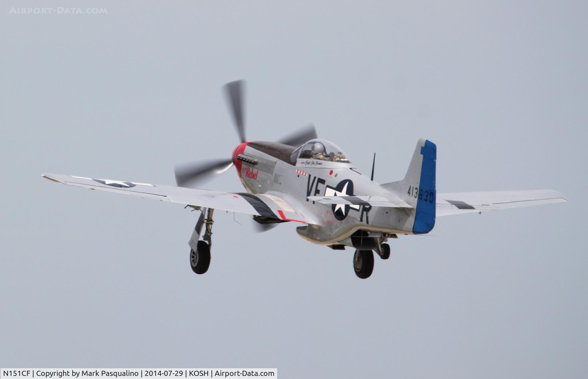 N151CF, 1944 North American P-51D Mustang C/N 44-84933N, North American P-51D