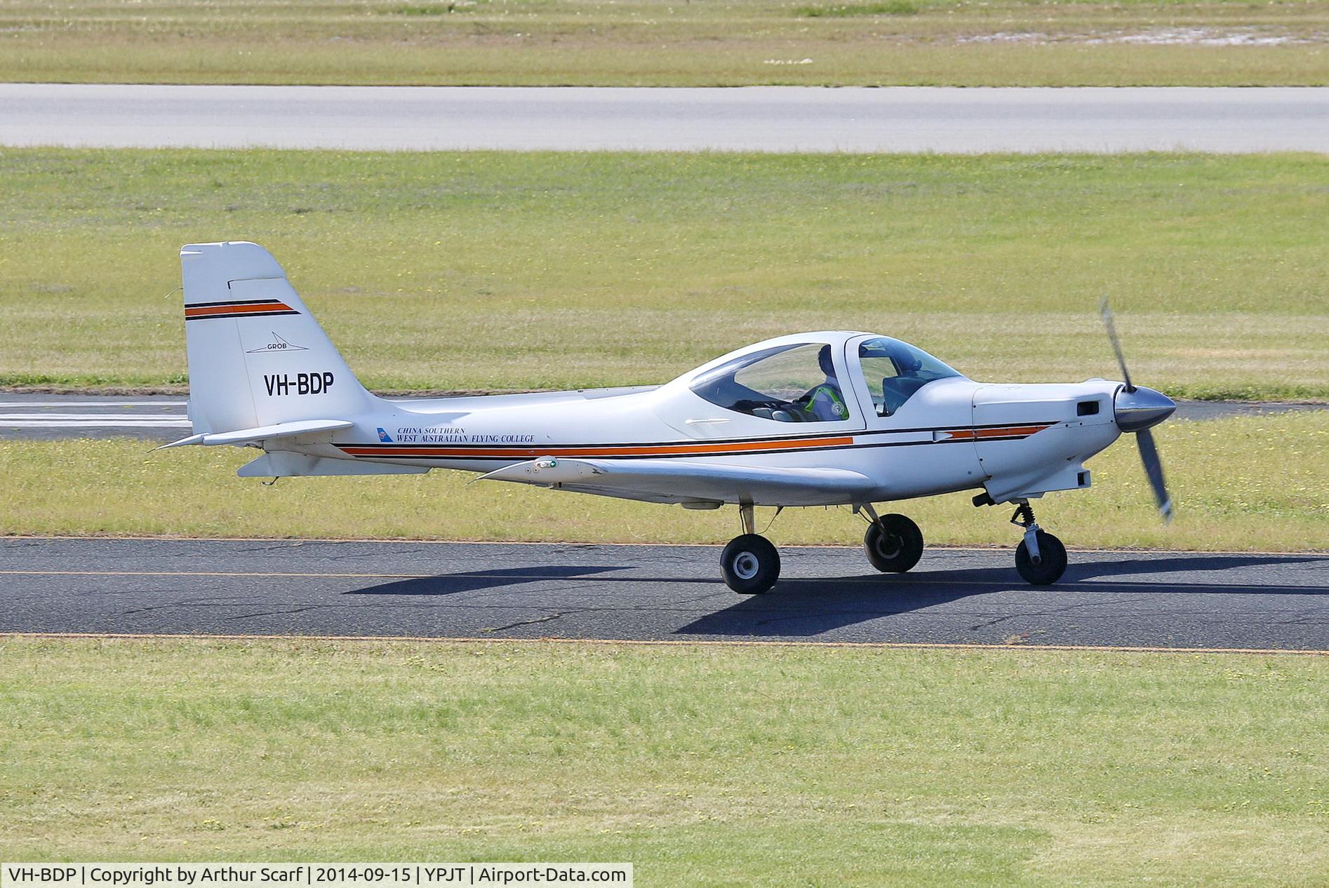 VH-BDP, 1994 Grob G-115C2 C/N 82031/C2, Jandakot Airport WA 15/09/2014