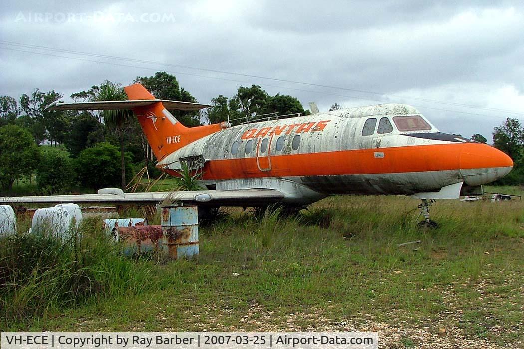 VH-ECE, 1965 Hawker Siddeley HS.125 Series 3B C/N 25062, Hawker Siddeley 125/3B [25062] The Oaks~VH 25/03/2007
