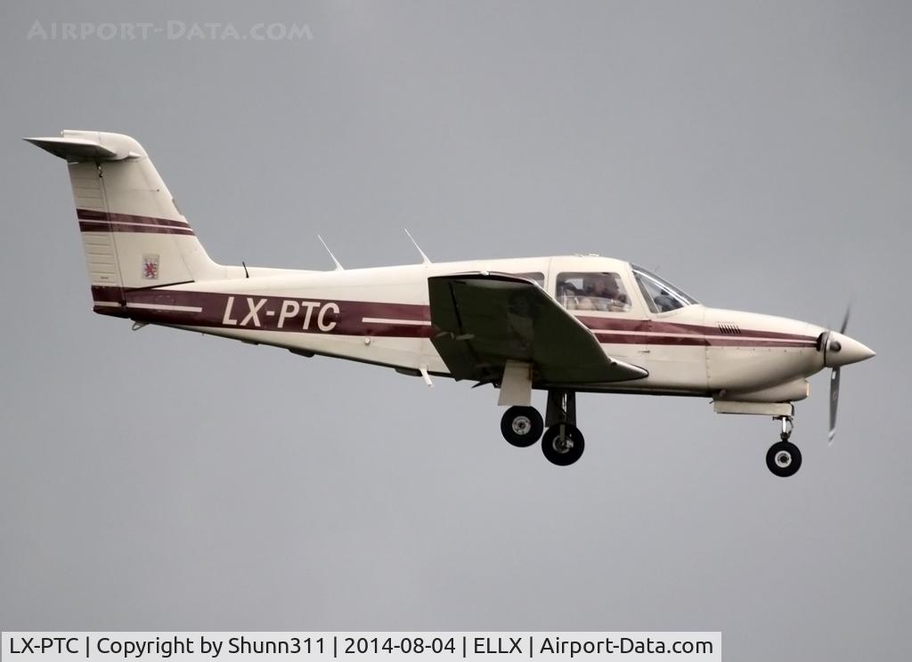 LX-PTC, 1979 Piper PA-28RT-201T Turbo Arrow IV C/N 28R-7931157, Landing rwy 24