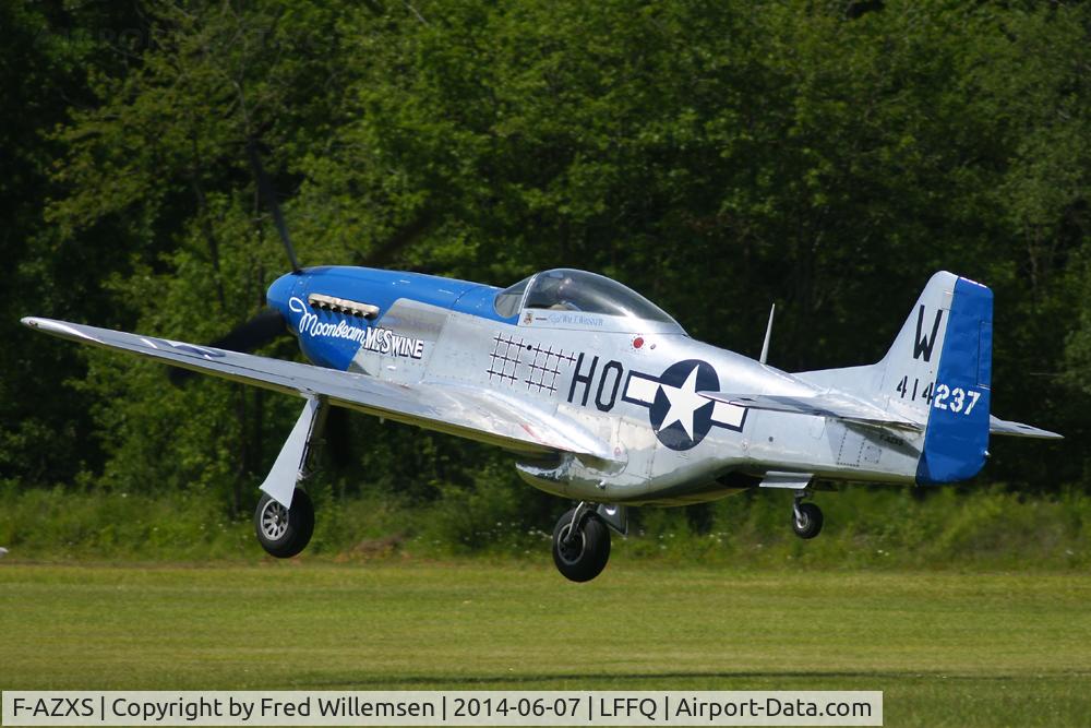 F-AZXS, 1944 North American F-51D Mustang C/N 122-40196, 