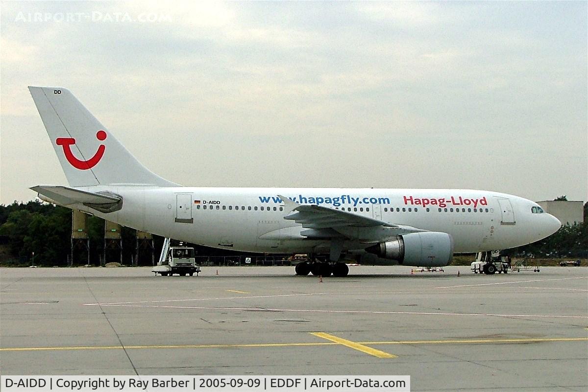 D-AIDD, 1989 Airbus A310-304 C/N 488, Airbus A310-304 [488] (Hapag-Lloyd) Frankfurt~D 09/09/2005