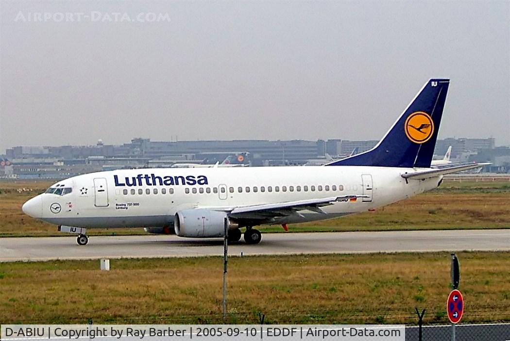 D-ABIU, 1991 Boeing 737-530 C/N 24944, Boeing 737-530 [24944] (Lufthansa) Frankfurt~D 10/09/2005