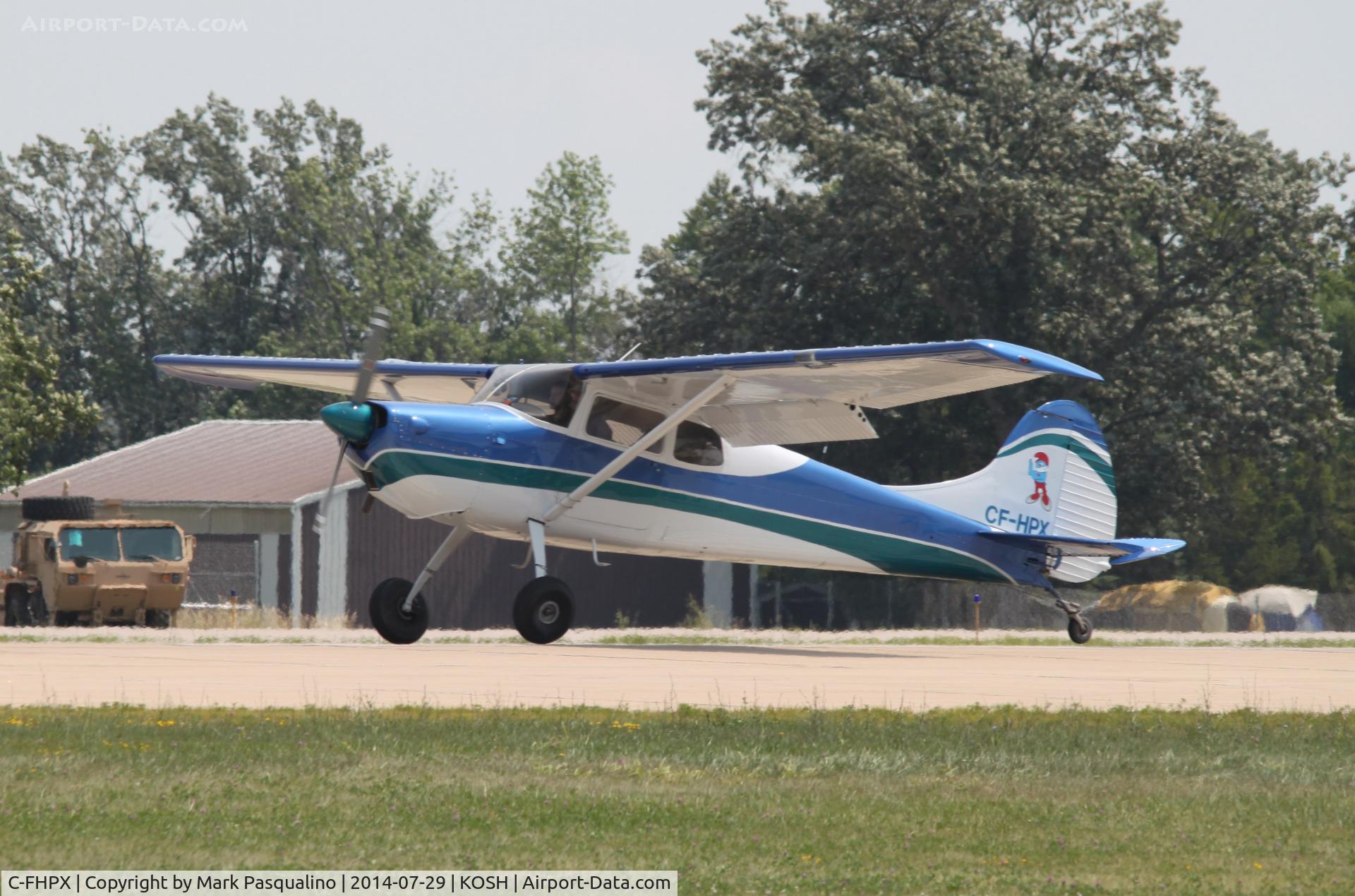 C-FHPX, 1955 Cessna 170B C/N 26760, Cessna 170B