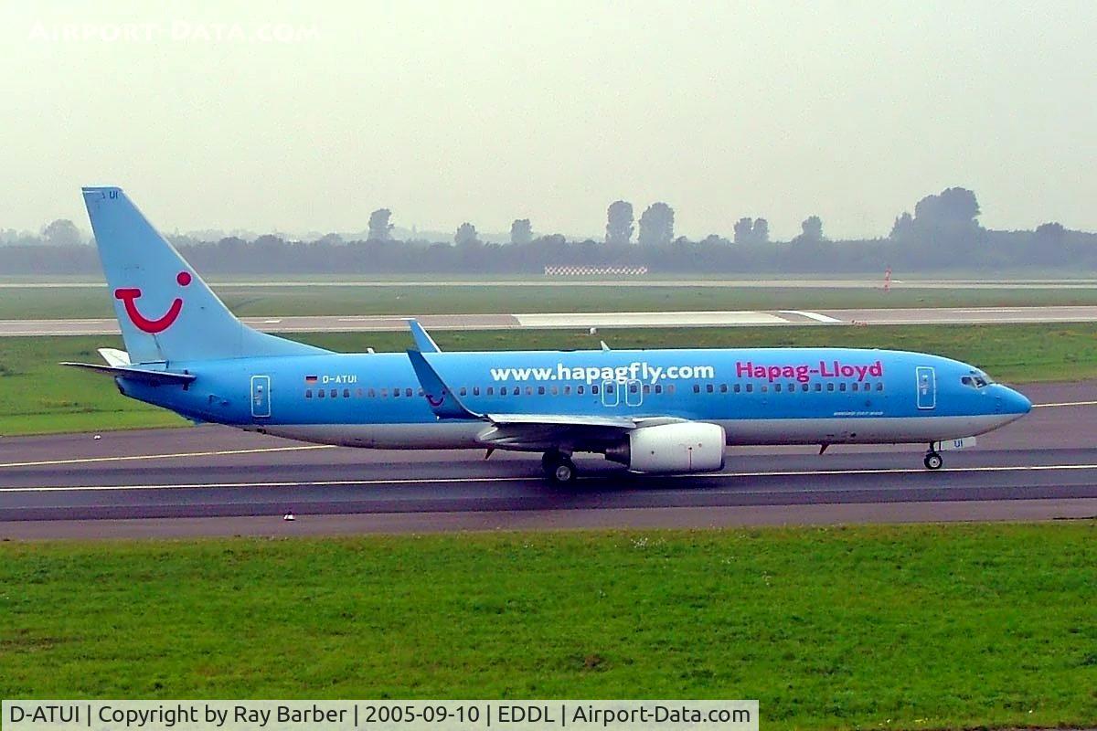 D-ATUI, 2003 Boeing 737-86Q C/N 30287, Boeing 737-86Q [30287](Hapag-Lloyd) Dusseldorf~D 10/09/2005