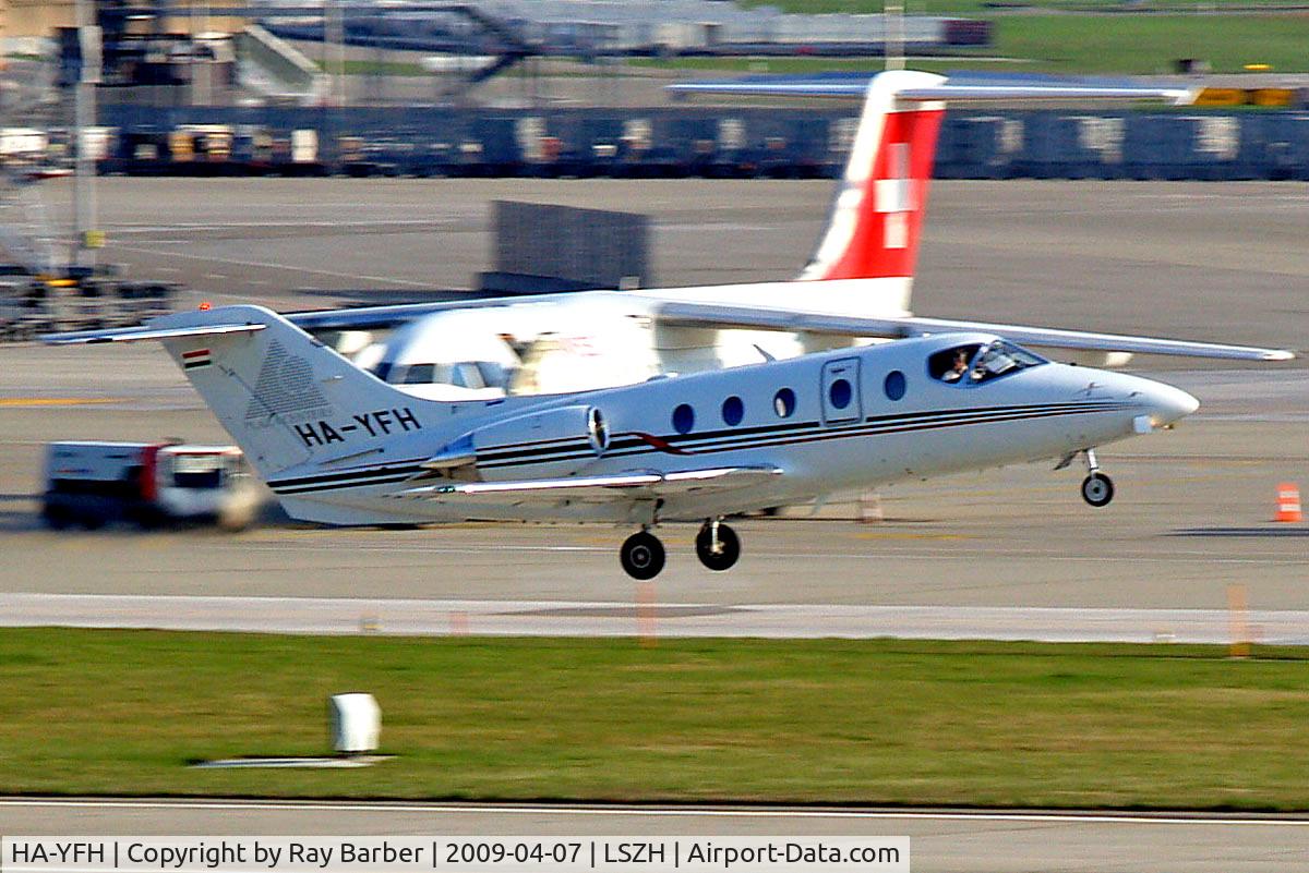 HA-YFH, 2007 Raytheon Hawker 400XP C/N RK-528, Beech 400XP [RK-528] Zurich~HB 07/04/2009