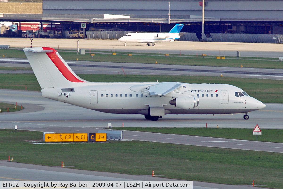 EI-RJZ, 1998 BAe Systems Avro 146-RJ85A C/N E.2326, BAe 146-RJ85 [E2326] (Cityjet) Zurich~HB 07/04/2009