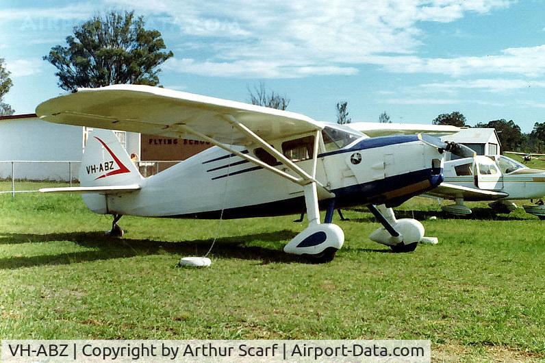 VH-ABZ, 1938 Fairchild 24R-46A C/N 3314, Hoxton Park Airfield, NSW c.1970-75