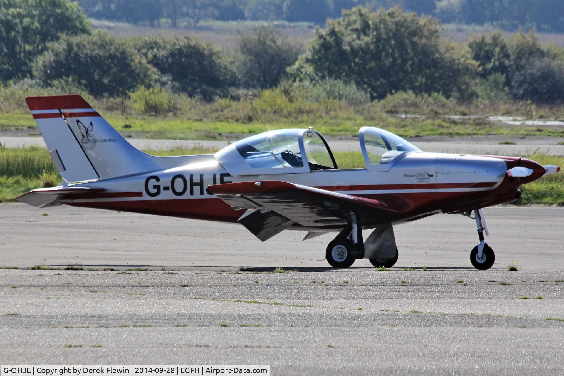 G-OHJE, 2010 Alpi Aviation Pioneer 300 Hawk C/N LAA 330A-14853, Visiting Pioneer, Glenrothes Airfield based, seen parked up at EGFH.