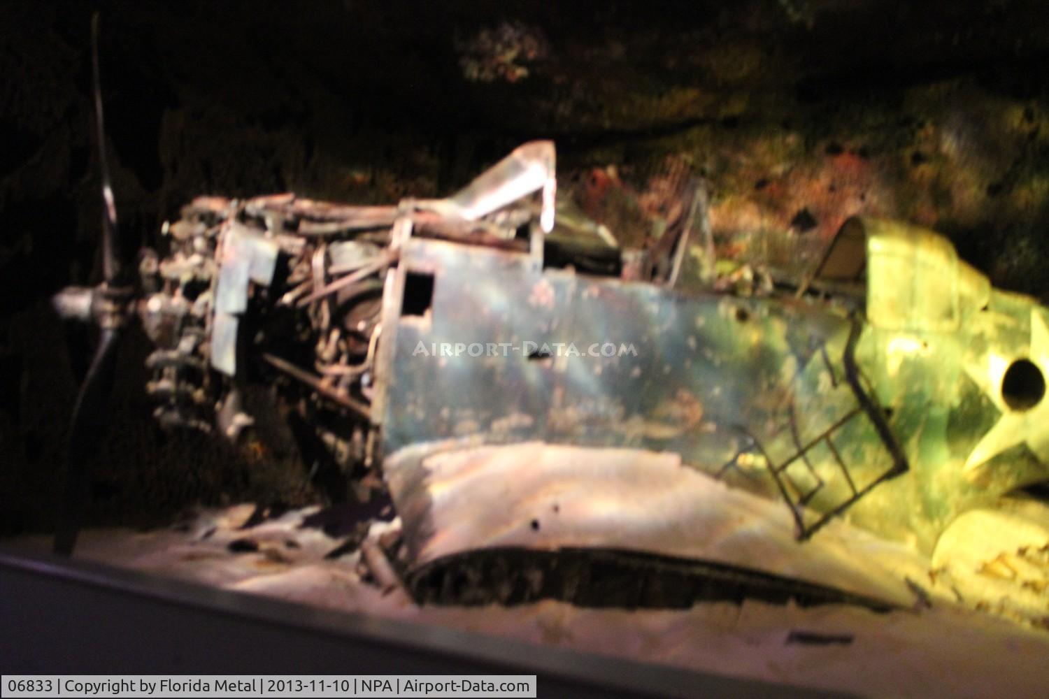 06833, Douglas SBD-4 Dauntless C/N 1708, SBD-4 Dauntless wreckage pulled from Lake Michigan