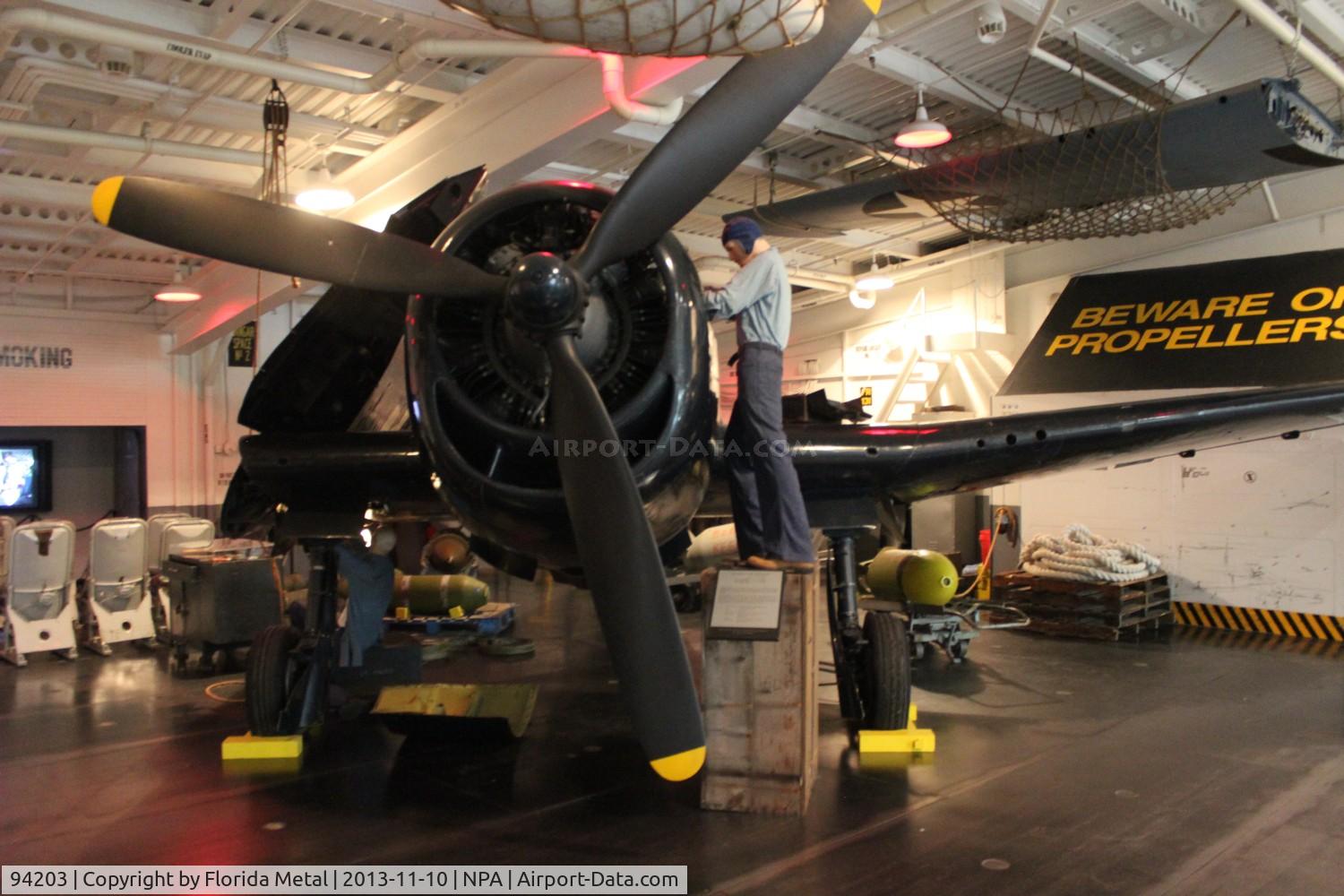 94203, Grumman F6F-5 Hellcat C/N A-11955, F6F-5 Hellcat