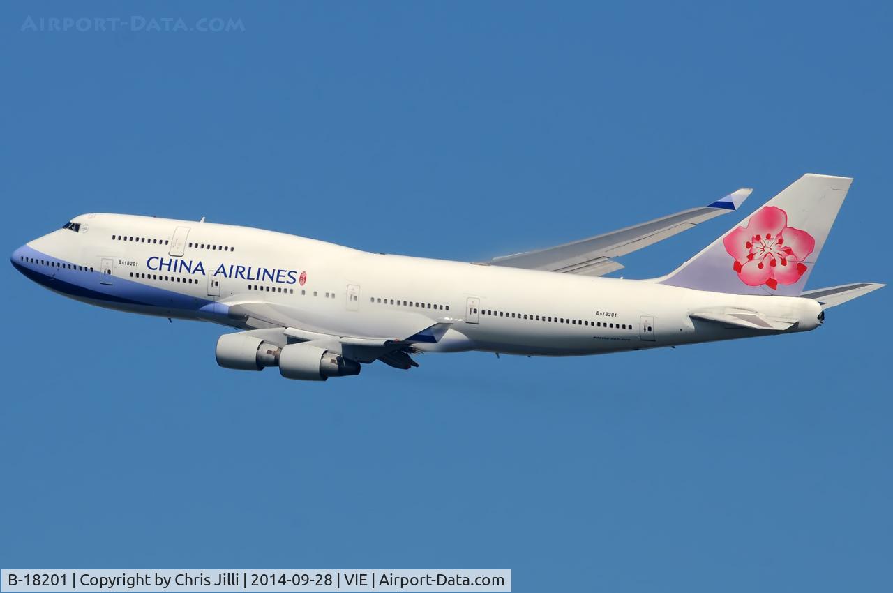 B-18201, 1997 Boeing 747-409 C/N 28709, China Airlines