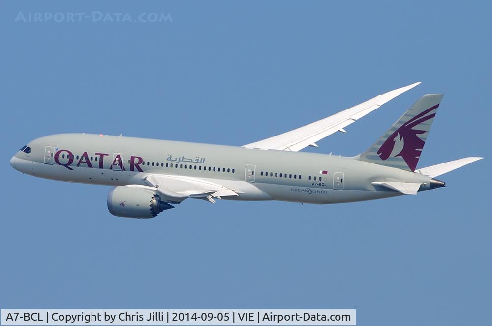 A7-BCL, 2012 Boeing 787-8 Dreamliner C/N 38330, Qatar Airways