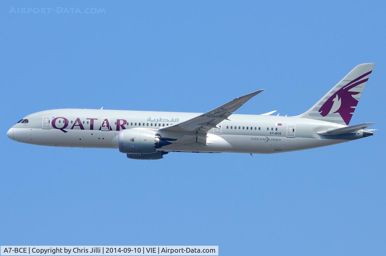 A7-BCE, 2013 Boeing 787-8 Dreamliner C/N 38323, Qatar Airways