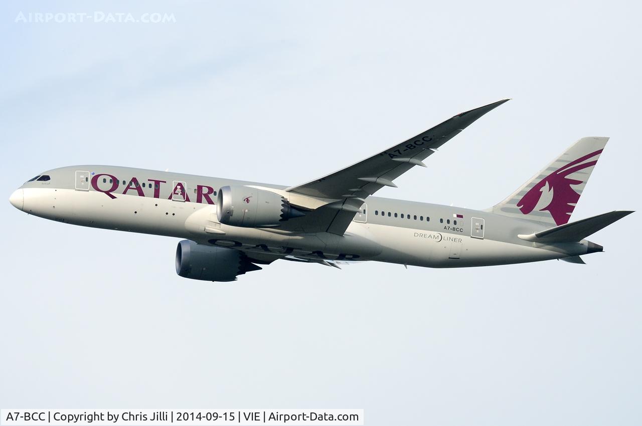 A7-BCC, 2012 Boeing 787-8 Dreamliner C/N 38321, Qatar Airways