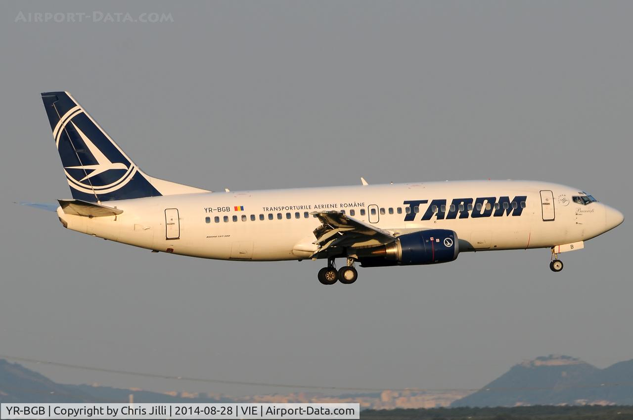 YR-BGB, 1993 Boeing 737-38J C/N 27180, TAROM