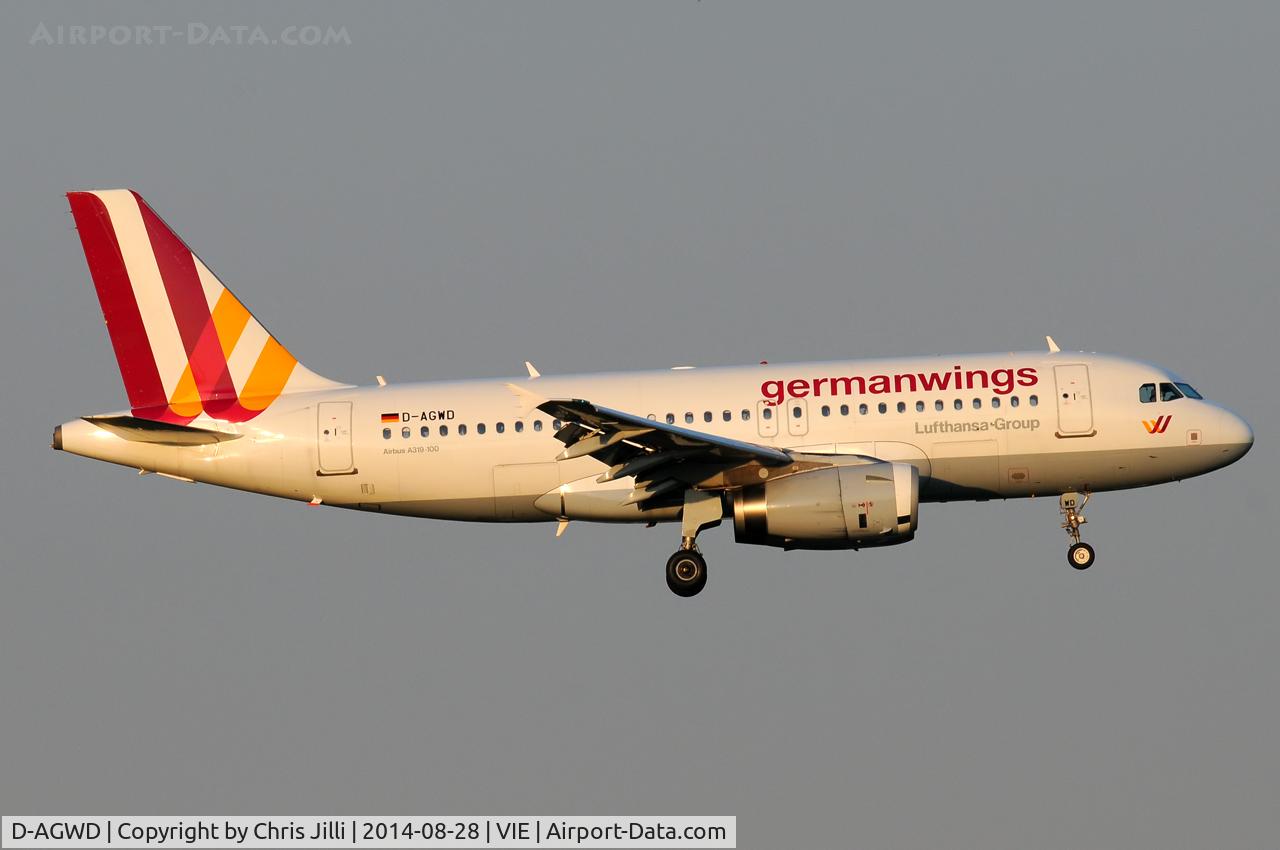 D-AGWD, 2007 Airbus A319-132 C/N 3011, Germanwings