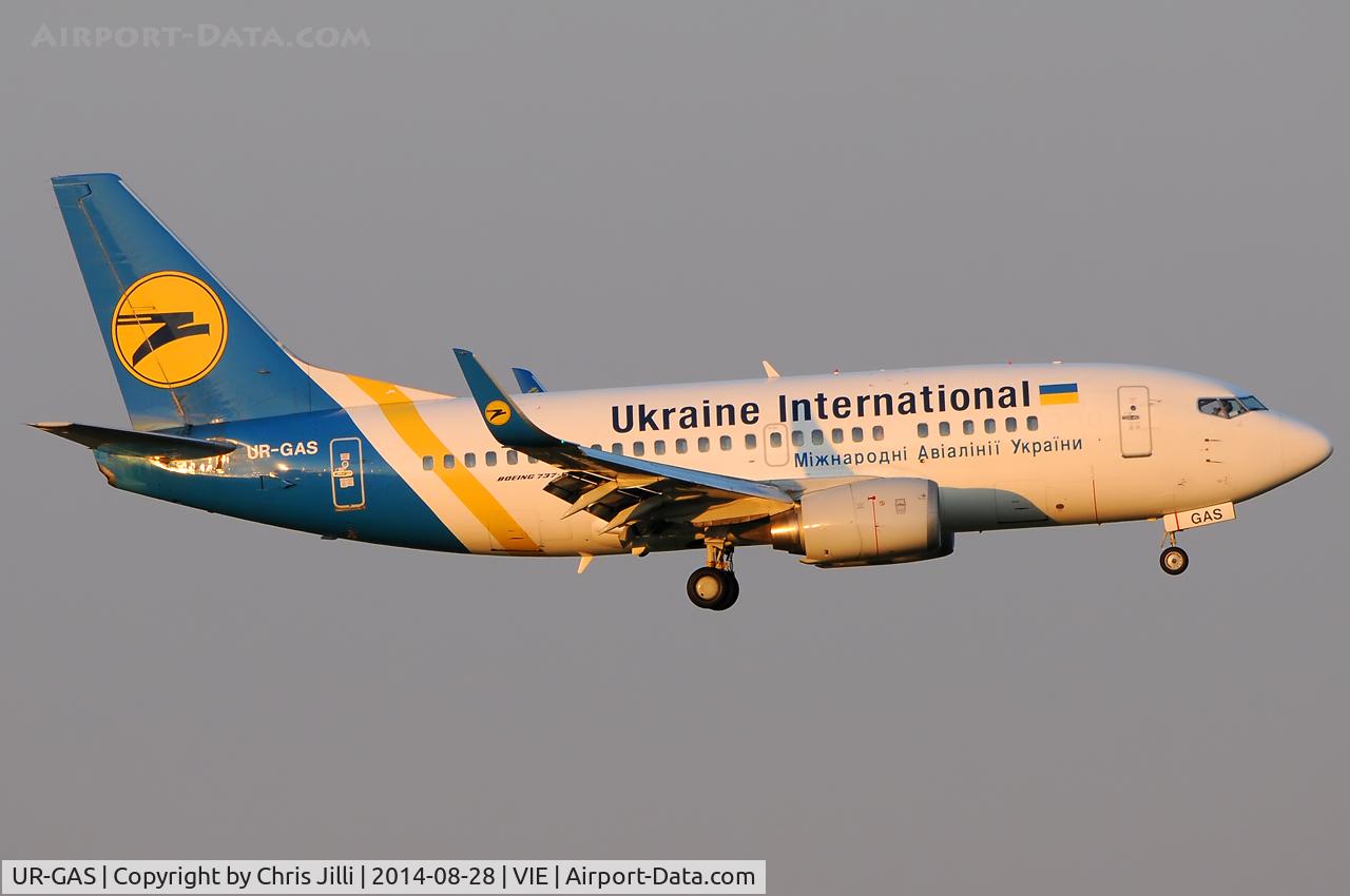 UR-GAS, 1993 Boeing 737-528 C/N 25236, Ukraine International