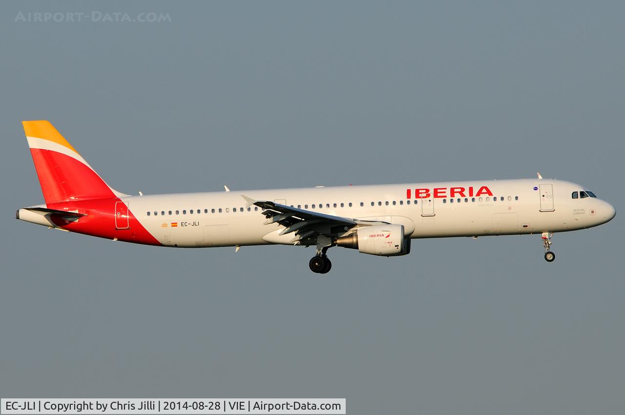 EC-JLI, 2005 Airbus A321-211 C/N 2563, Iberia