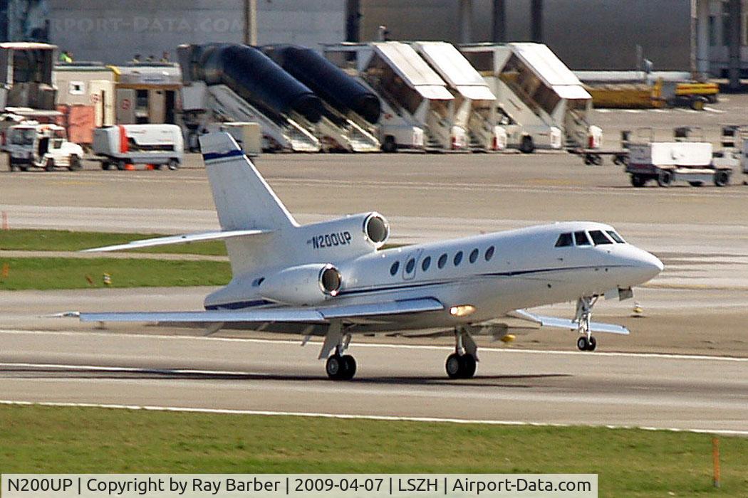 N200UP, 1981 Dassault Falcon 50 C/N 55, Dassault Falcon 50 [55] Zurich~HB 07/04/2009