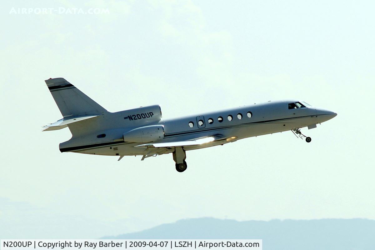 N200UP, 1981 Dassault Falcon 50 C/N 55, Dassault Falcon 50 [55] Zurich~HB 07/04/2009