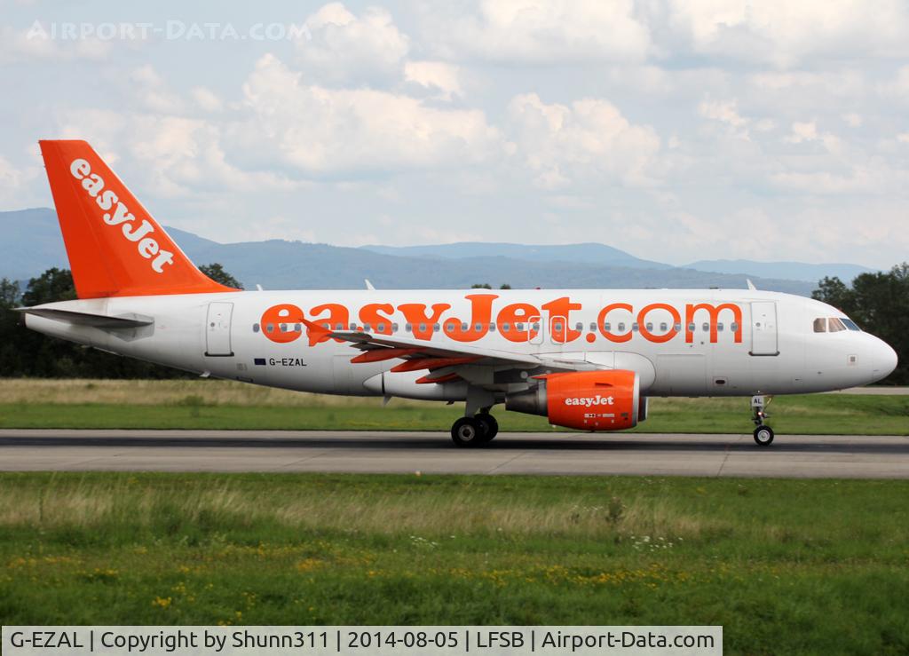 G-EZAL, 2006 Airbus A319-111 C/N 2754, Landing rwy 16