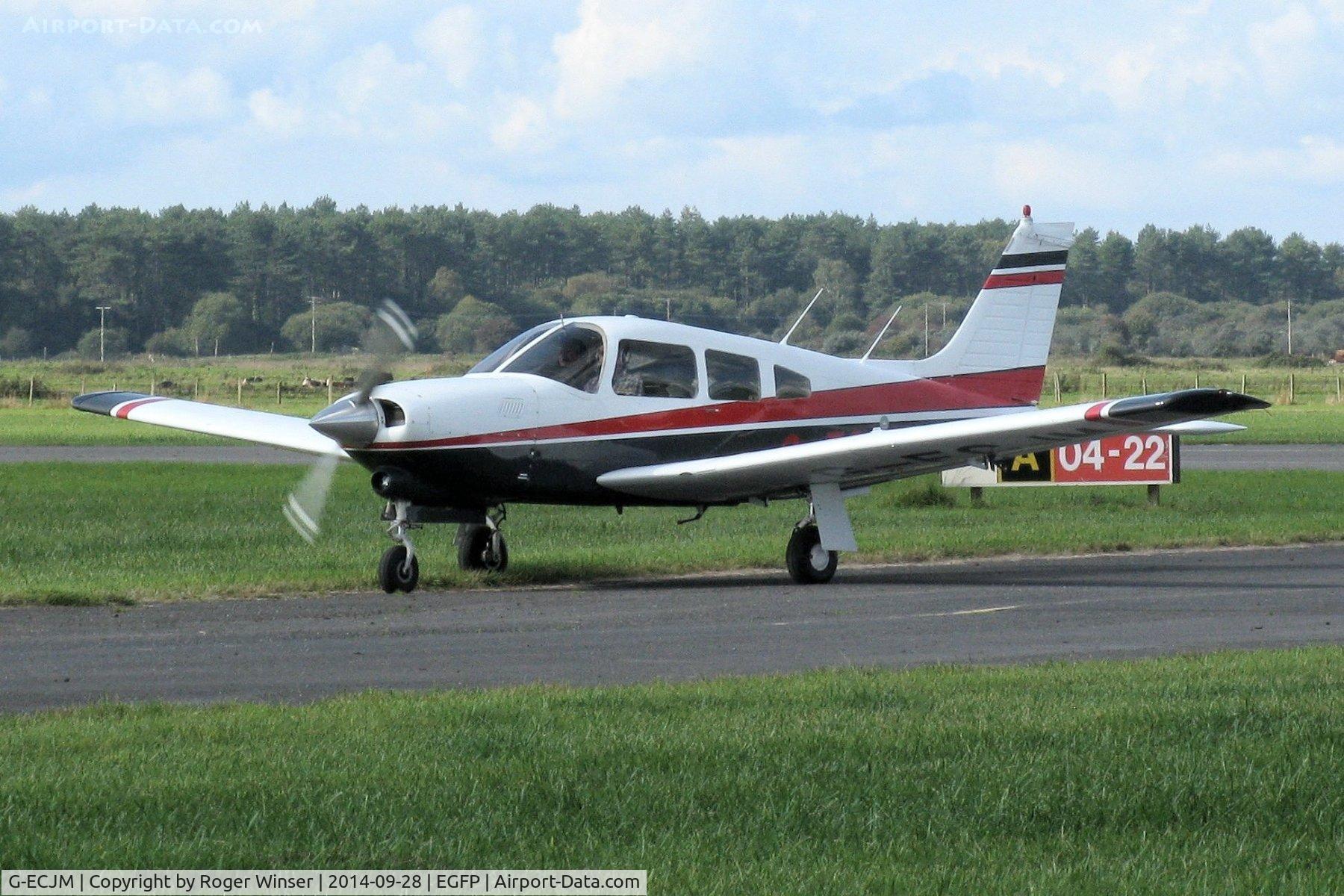 G-ECJM, 1978 Piper PA-28R-201T Cherokee Arrow III C/N 28R-7803178, Visiting Turbo Cherokee Arrow III.