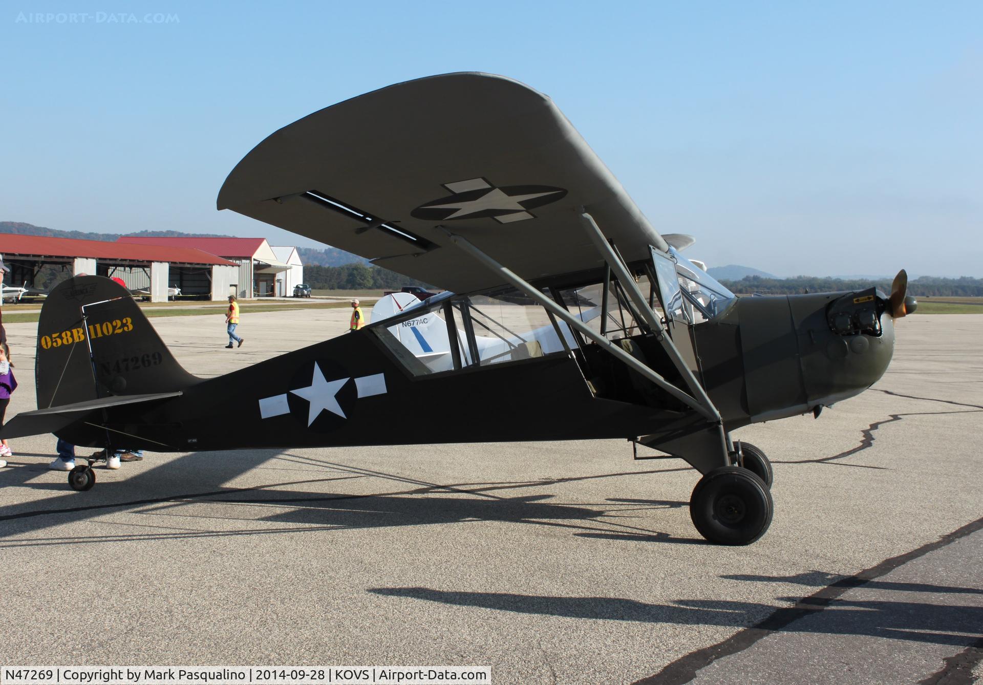 N47269, 1944 Aeronca 0-58A C/N 058B11023, Aeronca O-58A