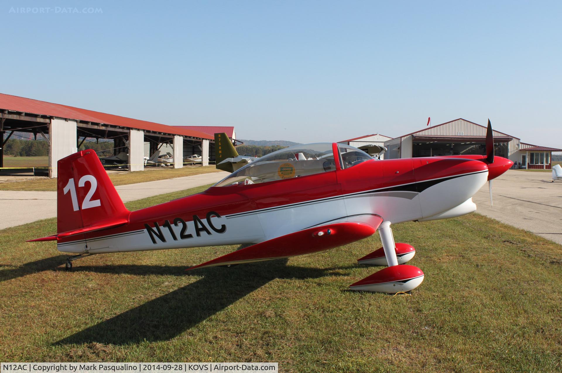 N12AC, 2005 Vans RV-8 C/N 80177, Vans RV-8