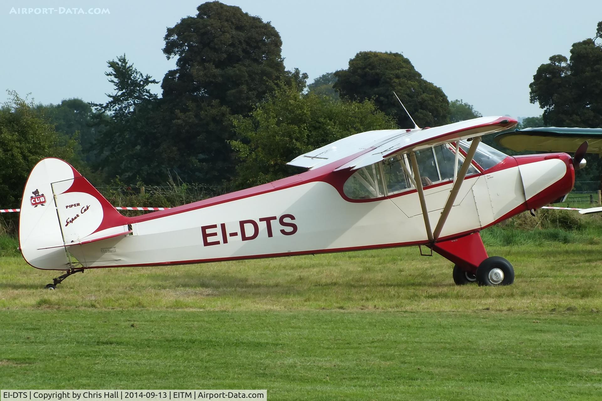 EI-DTS, 1957 Piper PA-18-95 Super Cub C/N 18-5822, at the Trim airfield fly in, County Meath, Ireland