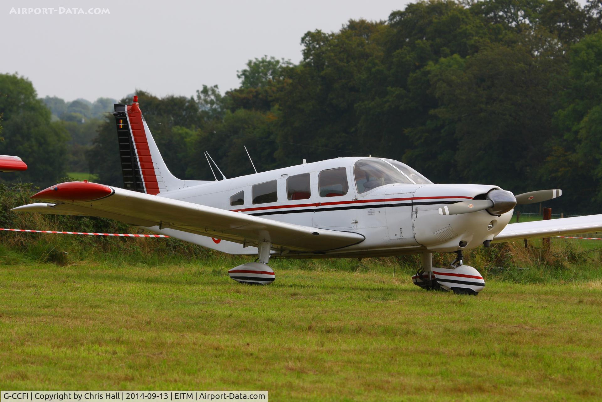 G-CCFI, 1974 Piper PA-32-260 Cherokee Six Cherokee Six C/N 32-7400002, at the Trim airfield fly in, County Meath, Ireland
