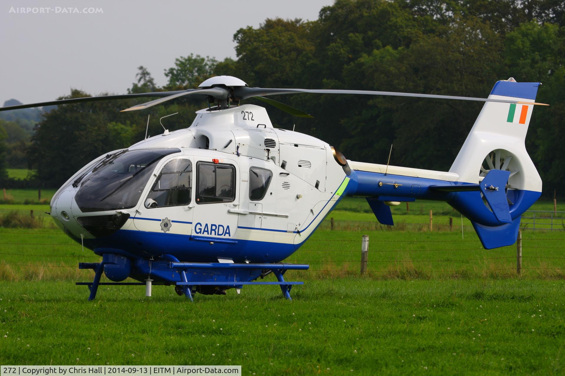 272, 2006 Eurocopter EC-135T-2+ C/N 0478, at the Trim airfield fly in, County Meath, Ireland