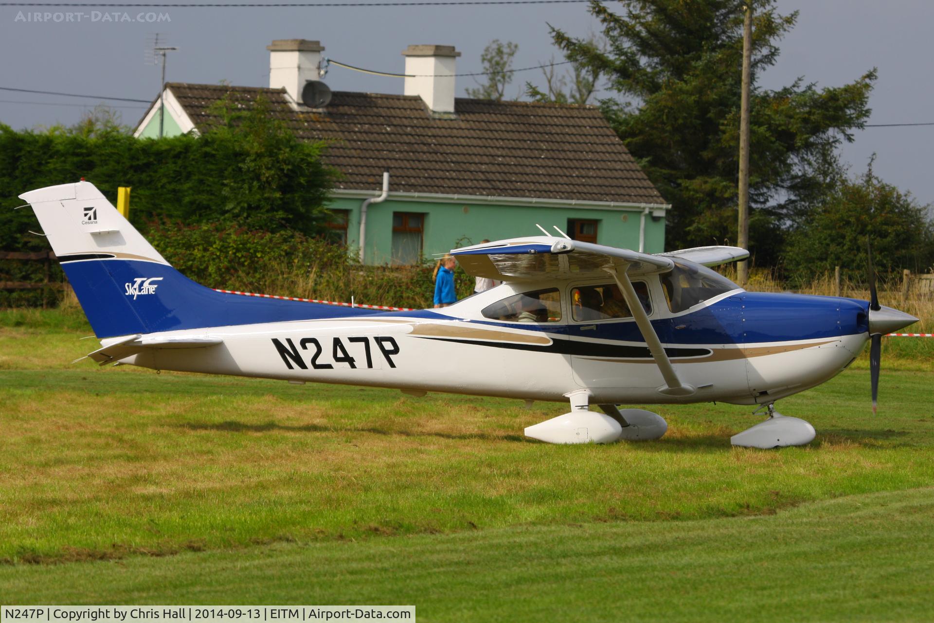 N247P, 2004 Cessna T182T Turbo Skylane C/N T18208280, at the Trim airfield fly in, County Meath, Ireland