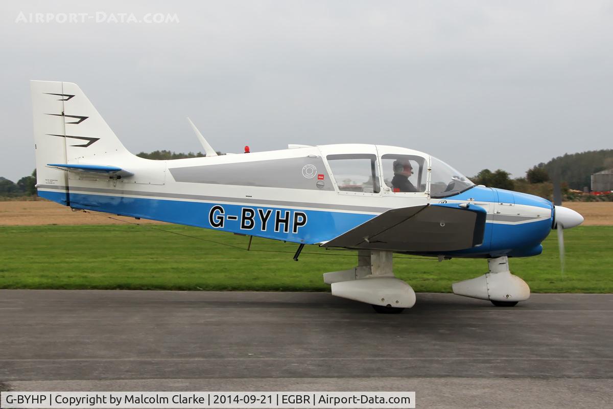 G-BYHP, 1970 CEA DR-253B Regent C/N 161, CEA DR-253B Regent at the Real Aeroplane Club's Helicopter Fly-In, Breighton Airfield, North Yorkshire, September 21st 2014.