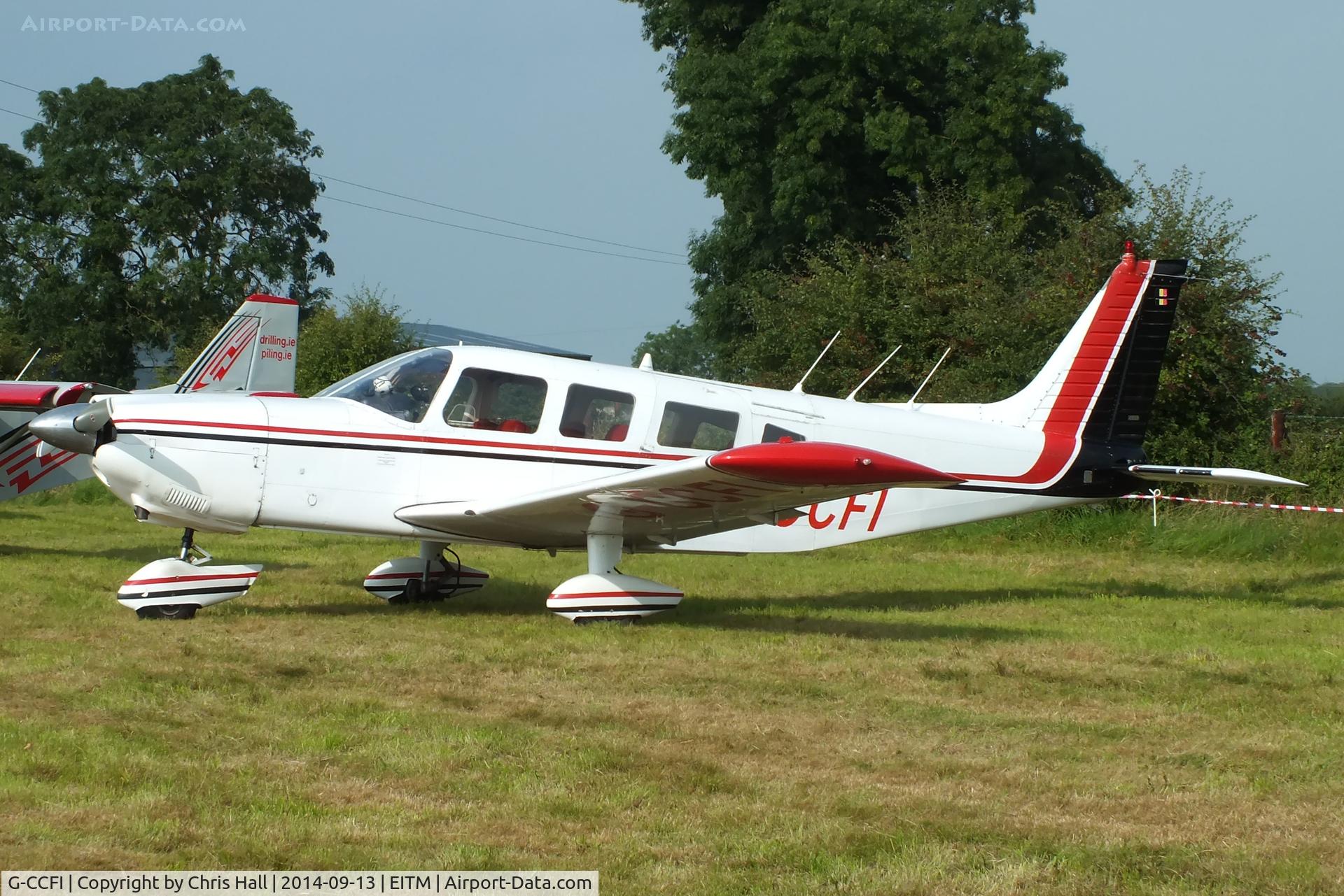 G-CCFI, 1974 Piper PA-32-260 Cherokee Six Cherokee Six C/N 32-7400002, at the Trim airfield fly in, County Meath, Ireland