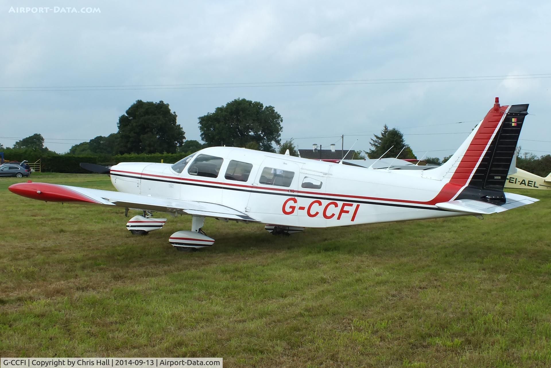 G-CCFI, 1974 Piper PA-32-260 Cherokee Six Cherokee Six C/N 32-7400002, at the Trim airfield fly in, County Meath, Ireland