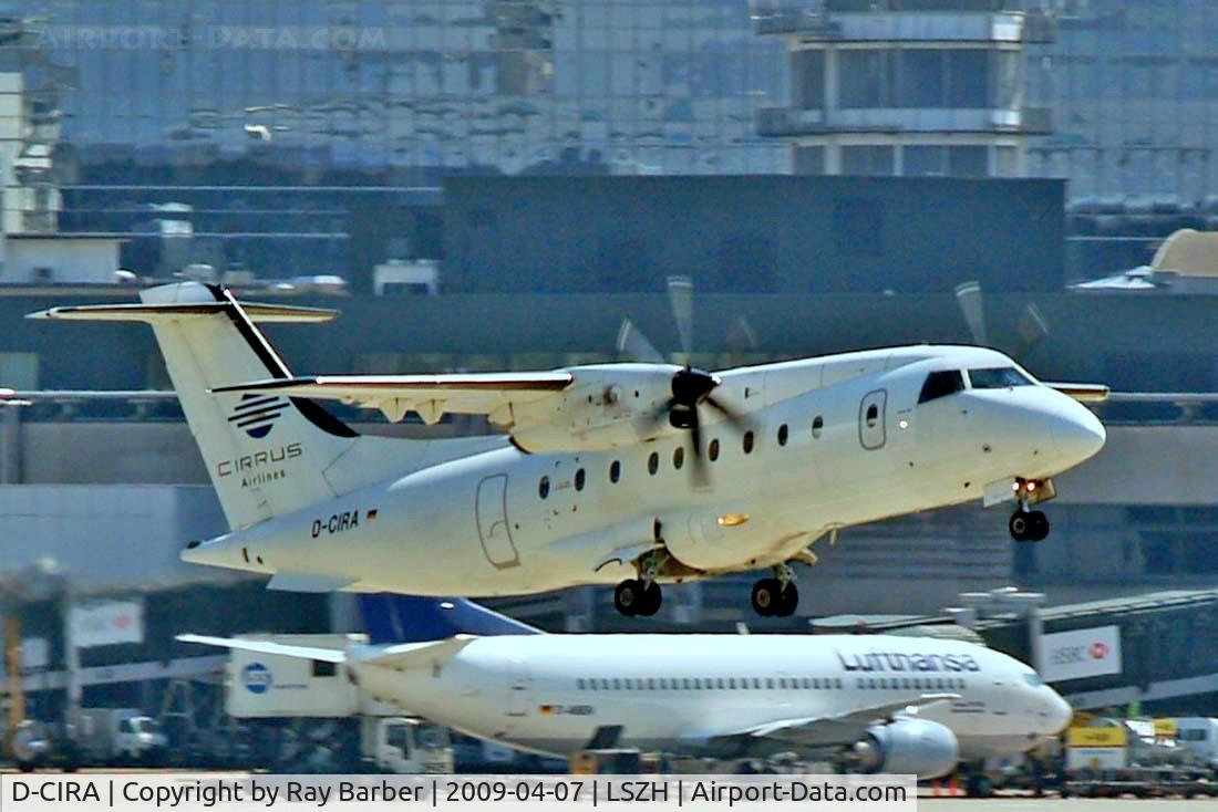 D-CIRA, 1996 Dornier 328-100 C/N 3077, Dornier Do-328-120 [3077] (Cirrus Airlines) Zurich~HB 07/04/2009