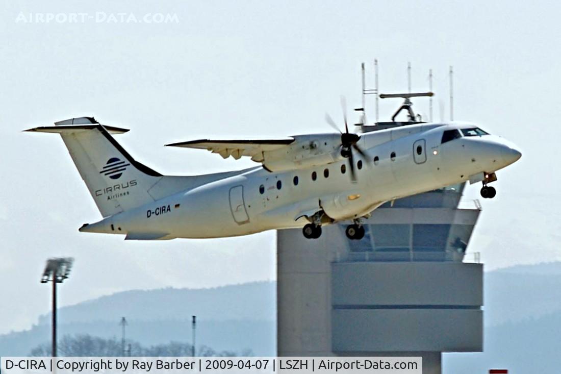 D-CIRA, 1996 Dornier 328-100 C/N 3077, Dornier Do-328-120 [3077] (Cirrus Airlines) Zurich~HB 07/04/2009