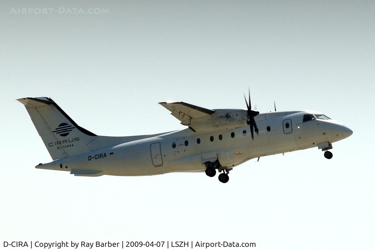 D-CIRA, 1996 Dornier 328-100 C/N 3077, Dornier Do-328-120 [3077] (Cirrus Airlines) Zurich~HB 07/04/2009