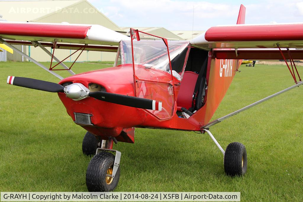 G-RAYH, 2005 Zenair STOL CH-701 UL C/N PFA 187-13583, Zenair CH 701UL, Fishburn Airfield UK, August 24th 2014.